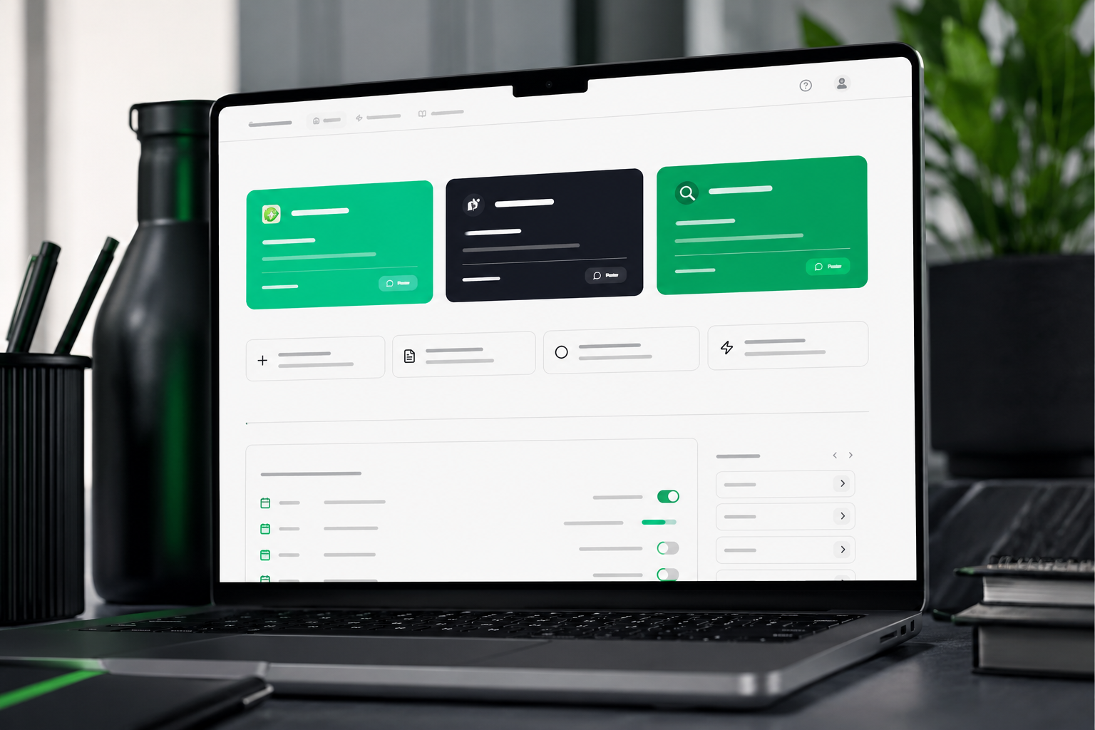 Interface de la plateforme Forgeron3 affichée sur un ordinateur portable